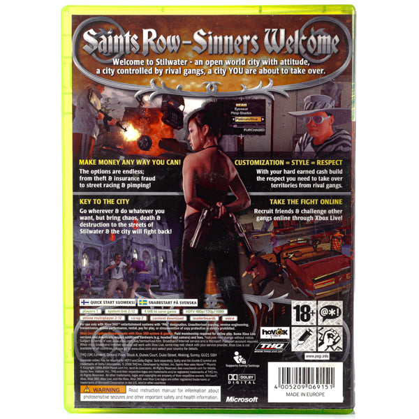 Saints Row - Xbox 360 spill - Retrospillkongen