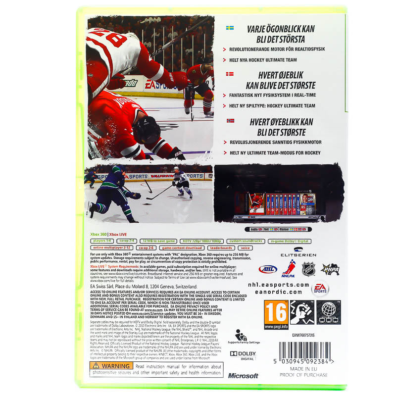 NHL 11 - Xbox 360 spill - Retrospillkongen