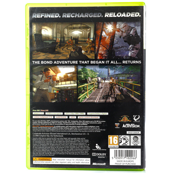 GoldenEye 007: Reloaded - Xbox 360 spill - Retrospillkongen