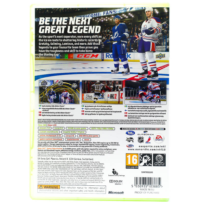NHL 12 - Xbox 360 spill - Retrospillkongen