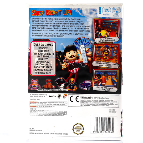 Carnival Games - Wii spill - Retrospillkongen