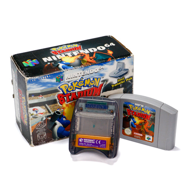 Pokémon Stadium + Transfer Pak - N64 spill - Retrospillkongen