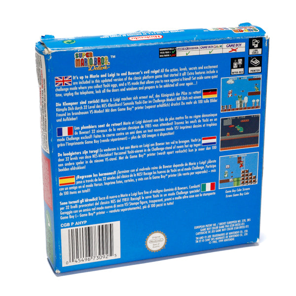 Super Mario Bros. Deluxe - GBC spill (I eske) - Retrospillkongen