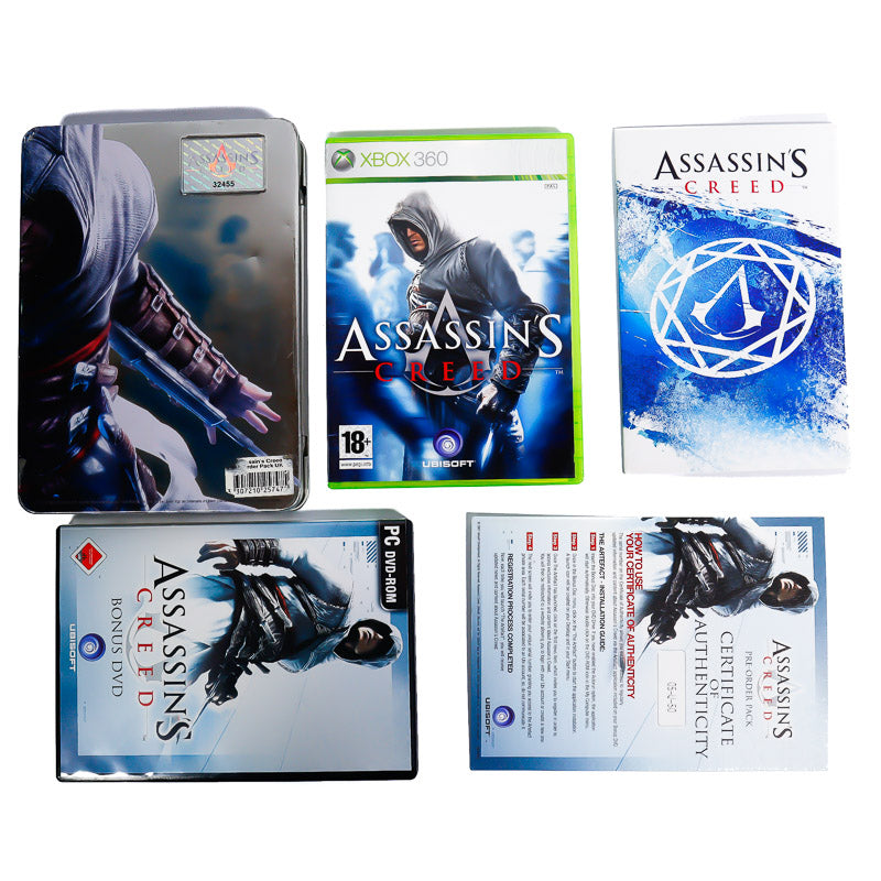 Assassins Creed Altair Steelbook Steelcase Collectors Limited Edition 2007 #32455 - Xbox 360 spill - Retrospillkongen