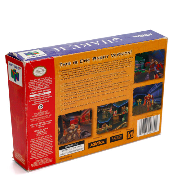 Quake II - N64 spill (I Eske) (NTSC, US, Canada) - Retrospillkongen