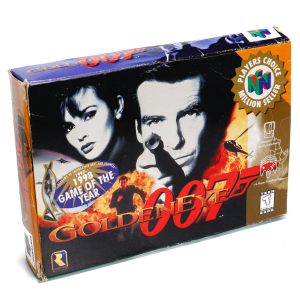 GoldenEye: 007 - N64 spill (i eske) - NTSC (US, Canada) - Retrospillkongen
