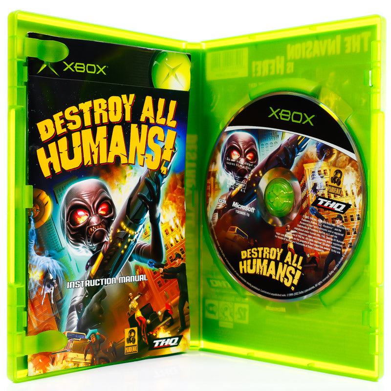 Destroy Xbox Destroy All Humans! - Xbox spill | Retrospillkongen