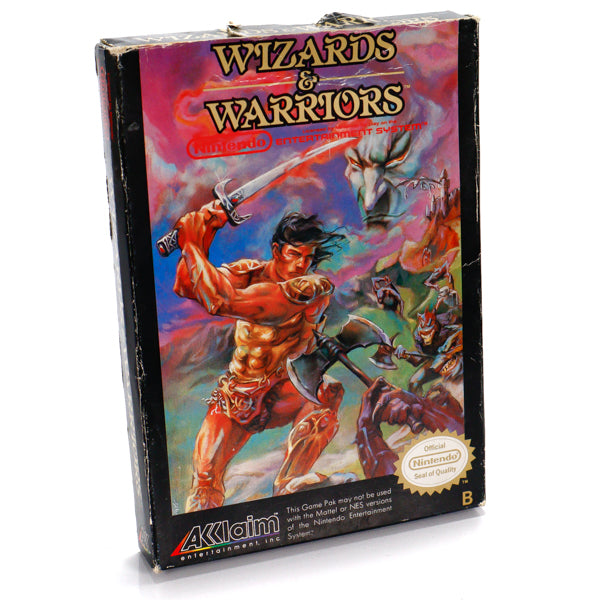 Wizards & Warriors - NES spill (I eske) - Retrospillkongen