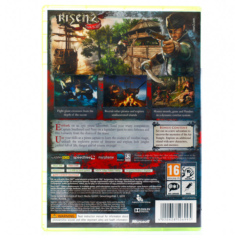 Risen 2: Dark Waters - Xbox 360 spill - Retrospillkongen