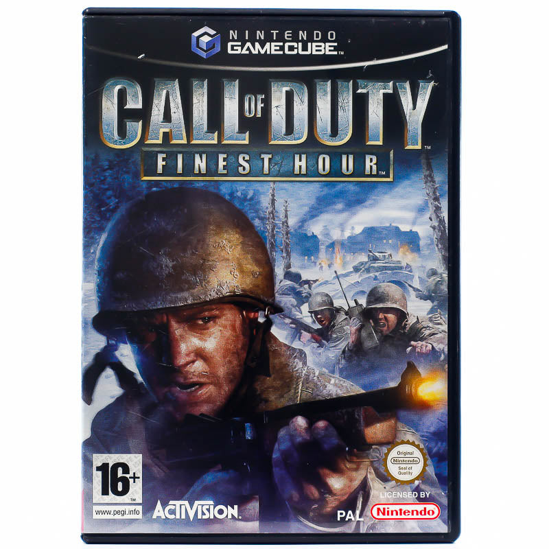 Call of Duty: Finest Hour - GameCube spill - Retrospillkongen