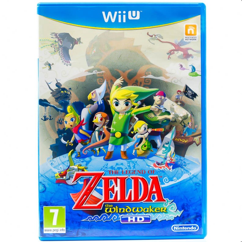 Nintendo Wii U The Legend of Zelda: The Wind Waker (HD Deluxe Set) - Komplett i Eske