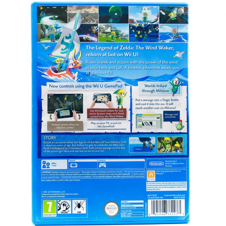 The Legend of Zelda: The Wind Waker - Wii U spill - Retrospillkongen