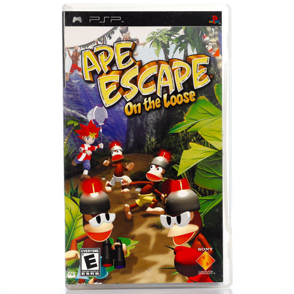 Ape Escape On The Loose - PSP spill (NTSC, regionfri) - Retrospillkongen