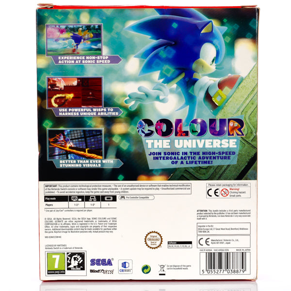 Sonic Colors: Ultimate (Day One Edition) - Switch spill - Retrospillkongen