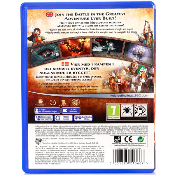 LEGO The Lord of the Rings - PSV spill - Retrospillkongen