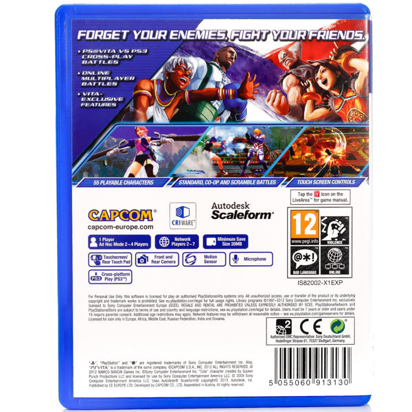 Street Fighter X Tekken - PSV spill - Retrospillkongen