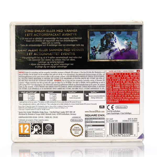 Heroes of Ruin - Nintendo 3DS spill - Retrospillkongen