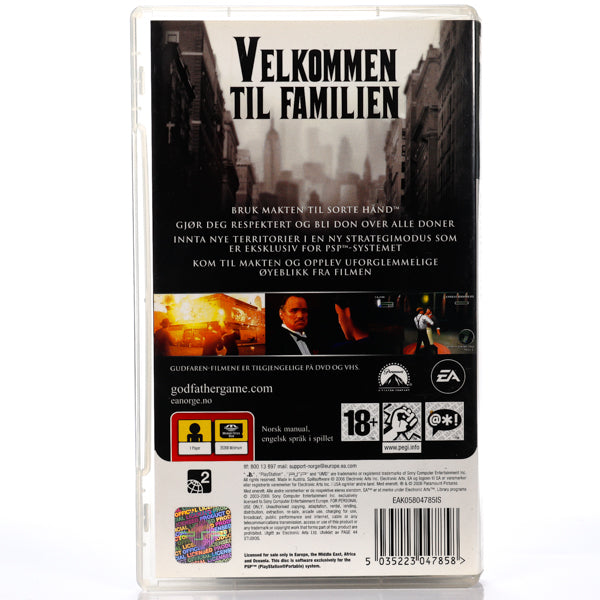 Gudfaren - PSP spill - Retrospillkongen