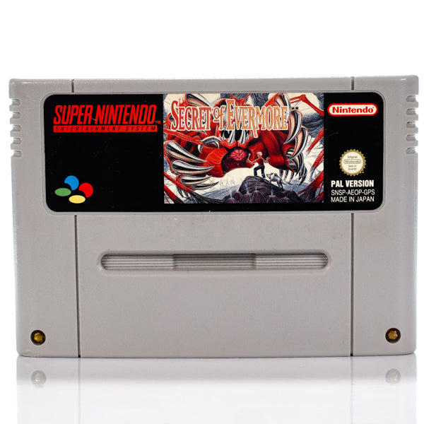 Secret of Evermore - SNES spill - Retrospillkongen