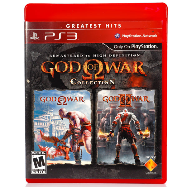 God of War Collection (NTSC, Regionfri) - PS3 spill