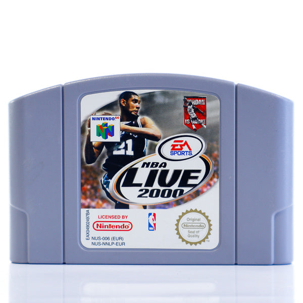 NBA Live 2000 - N64 spill - Retrospillkongen
