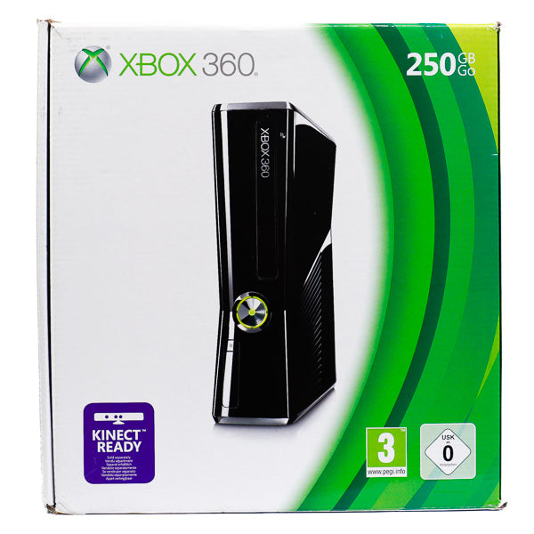 Microsoft Xbox 360 Slim 250GB konsoll pakke i Eske - Retrospillkongen
