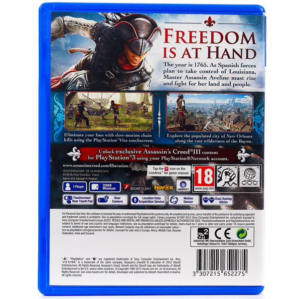 Assassin's Creed III: Liberation - PSV spill - Retrospillkongen