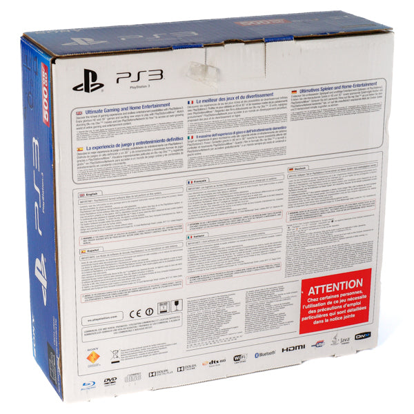 Sony PlayStation 3 Super Slim 120GB/GO - PS3 (I Eske) - Retrospillkongen