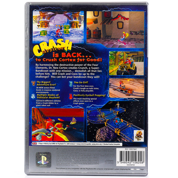 Crash Bandicoot the Wrath of Cortex - PS2 spill - Retrospillkongen