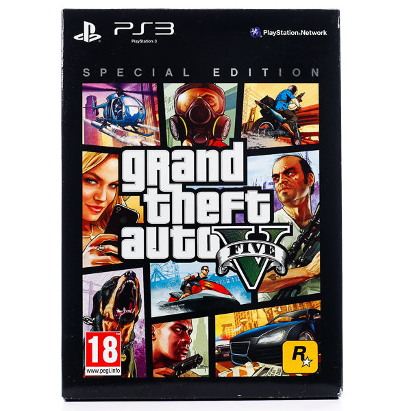 Grand Theft Auto V Five: Special Edition (Steelbook) - PS3 spill - Retrospillkongen