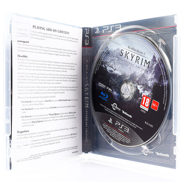 The Elder Scrolls V Skyrim: Legendary Edition - PS3 spill - Retrospillkongen
