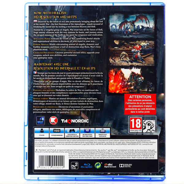 Darksiders: Warmastered Edition - PS4 spill - Retrospillkongen