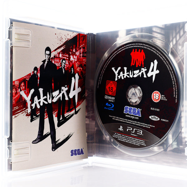 Yakuza 4 - PS3 spill - Retrospillkongen