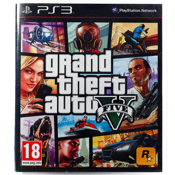 Grand Theft Auto V Five - PS3 spill - Retrospillkongen