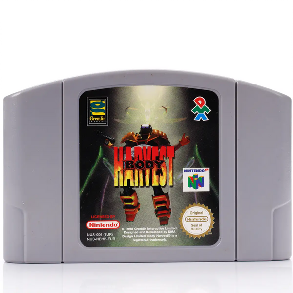 Body Harvest - N64 spill