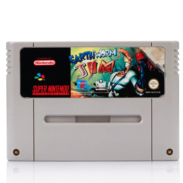 Earthworm Jim - SNES spill