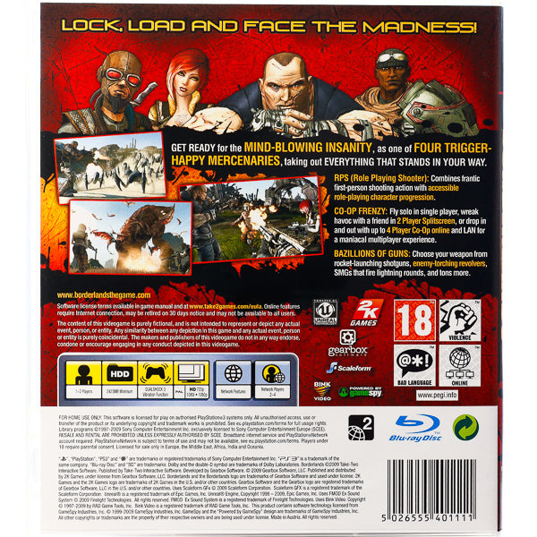 Borderlands - PS3 spill - Retrospillkongen