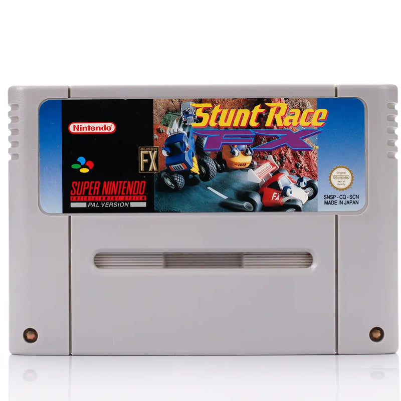 Snes Rally Racing Stunt Race FX - SNES spill | Retrospillkongen