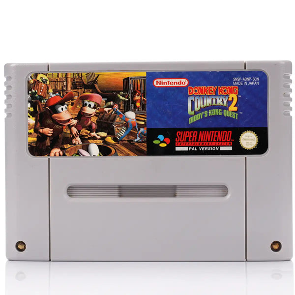 Donkey Kong Country 2: Diddy's Kong Quest - SNES spill