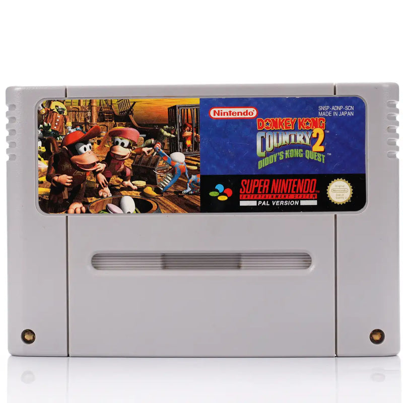 Donkey Kong Country 2: Diddy's Kong Quest - SNES spill