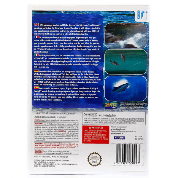 Reel Fishing: Angler's Dream - Wii spill - Retrospillkongen
