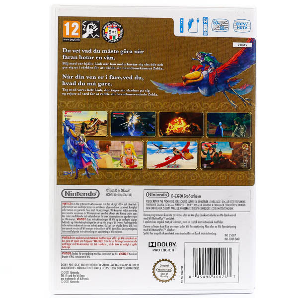 The Legend of Zelda: Skyward Sword - Wii spill - Retrospillkongen
