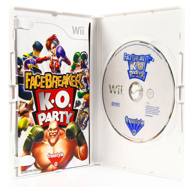 Facebreaker: K. O. Party - Wii spill - Retrospillkongen