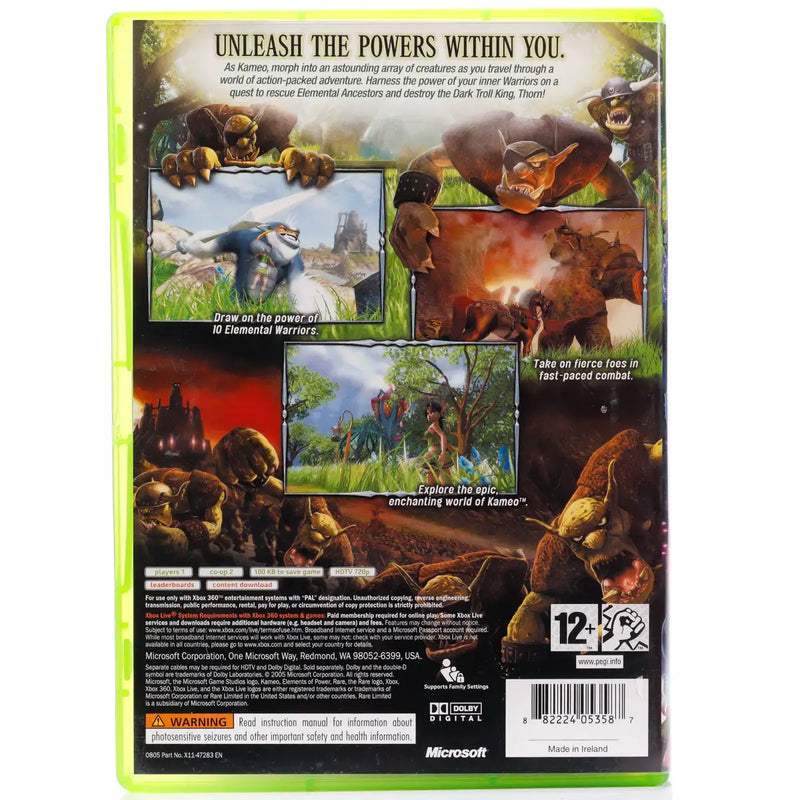 Kameo: Elements of Power - Xbox 360 spill