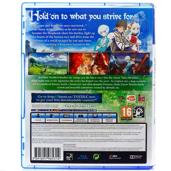 Tales of Zestiria - PS4 spill - Retrospillkongen