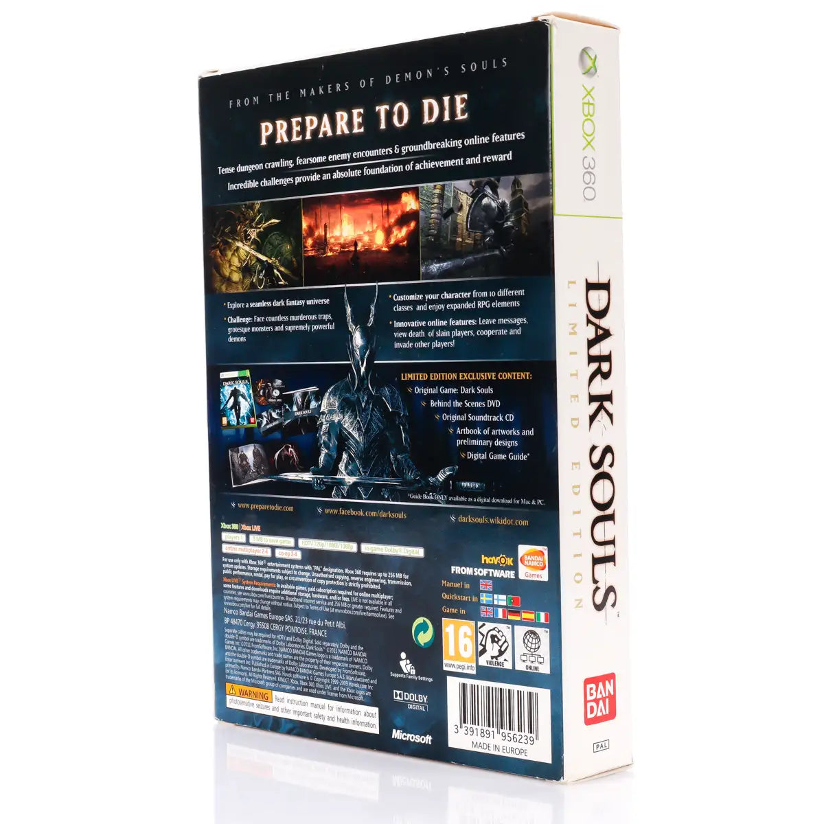 Dark Souls Limited Edition - Xbox 360 spill - Retrospillkongen