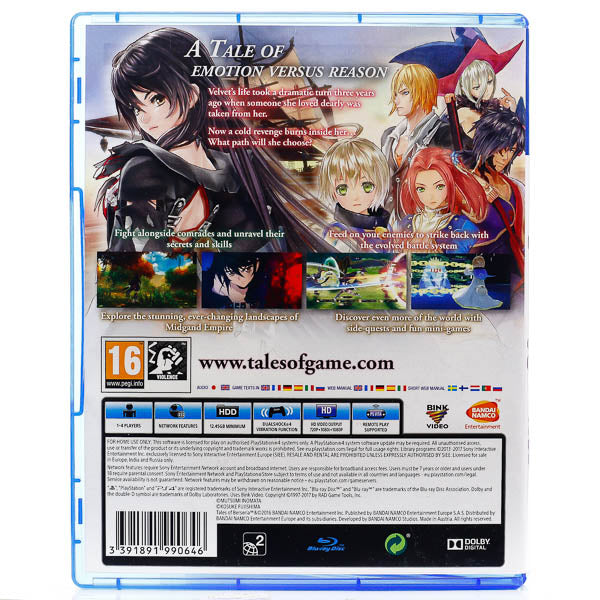 Tales of Berseria - PS4 spill - Retrospillkongen