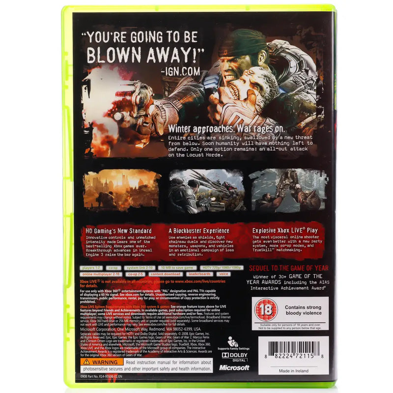 Gears of War 2 - Xbox 360 spill