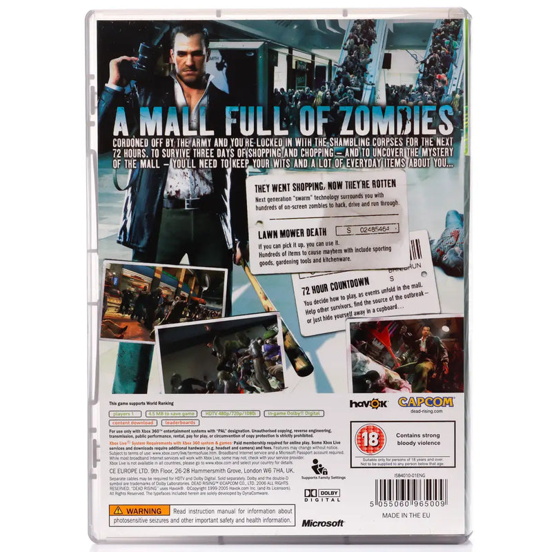 Dead Rising - Xbox 360 spill