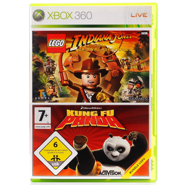 LEGO Indiana Jones: The Original Adventures / Kung Fu Panda - Xbox 360 spill